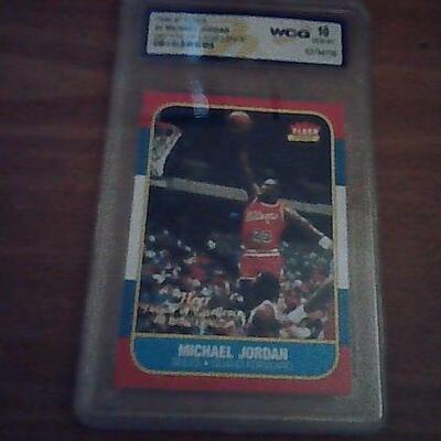 GEM MINT 10 MICHAEL JORDAN FLEER 