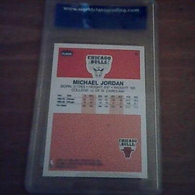 GEM MINT 10 MICHAEL JORDAN FLEER 