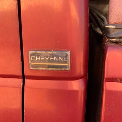 Lot 2 - 1988 Chevy Cheyenne
