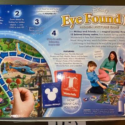 Lot 125 - Eye Found It Disney 
