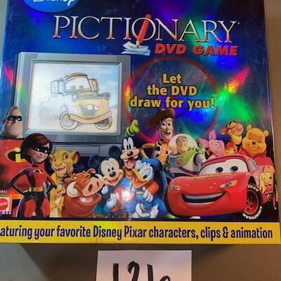 Lot 126 - Pictionary DVD Disney Game