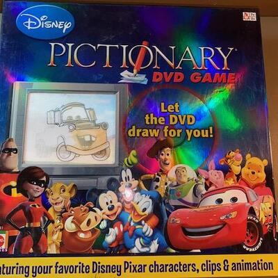 Lot 126 - Pictionary DVD Disney Game