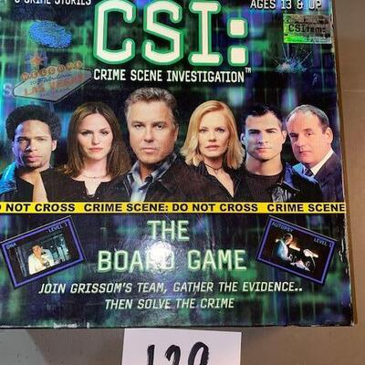 Lot 129- CSI Board Game
