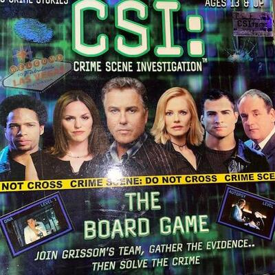 Lot 129- CSI Board Game