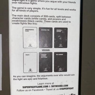 Lot 138 - Superfight Game