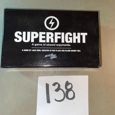 Lot 138 - Superfight Game