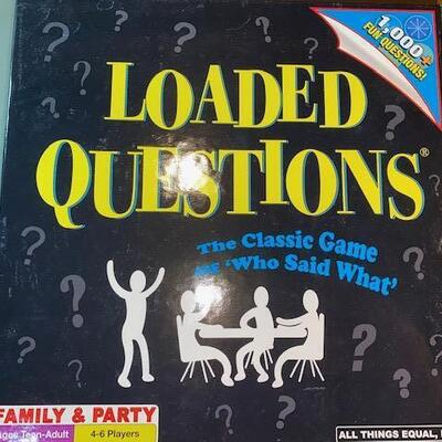 Lot 150 - Loaded Questions Game