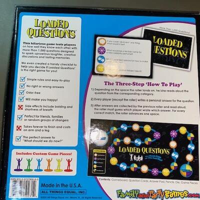 Lot 150 - Loaded Questions Game
