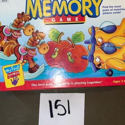 Lot 151 - Original Memory Game