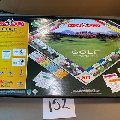 Lot 152 - Monopoly Golf Game