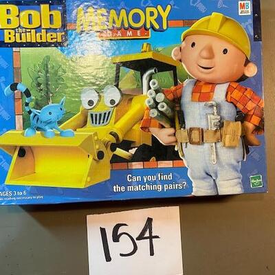 Lot 154 -Bob the Builder Memory Game