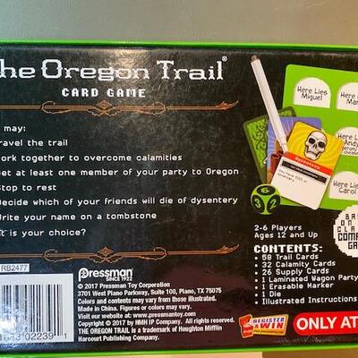 Lot 155 -The Oregon Trail Card Game