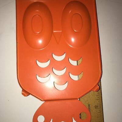 Mid Century Mod Owl Spoon rest & Trivet