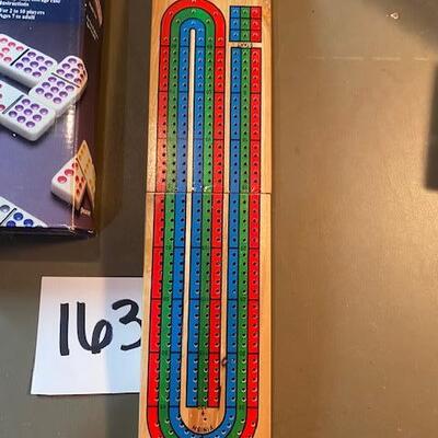 Lot 163 - Dominoes and Cribbage