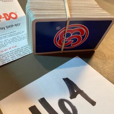 Lot 164 - Skip Bo and Cribbage