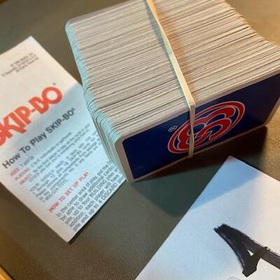 Lot 164 - Skip Bo and Cribbage
