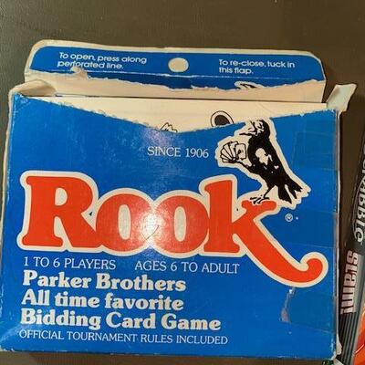 Lot 166 - Rook and Scrabble Slam card games