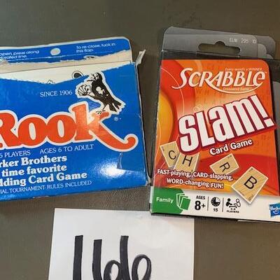 Lot 166 - Rook and Scrabble Slam card games