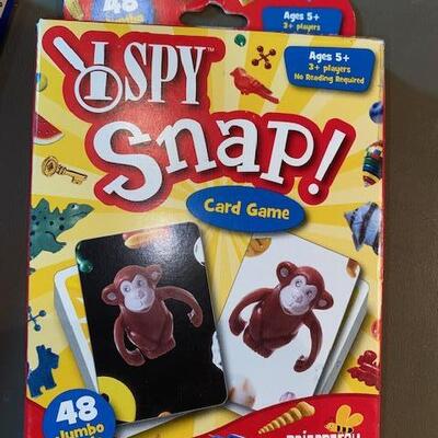 Lot 167 - Skip Bo and I Spy Snap Card Games