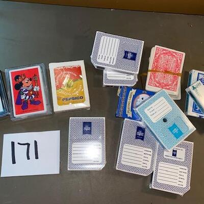 Lot 171 - decks of playing cards