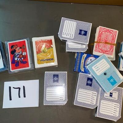Lot 171 - decks of playing cards