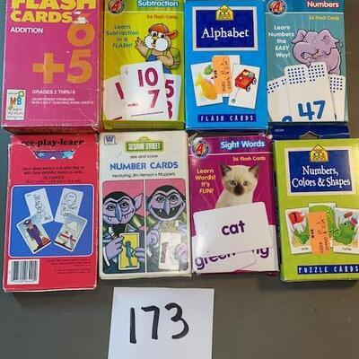 Lot 173 - Learning Cards 