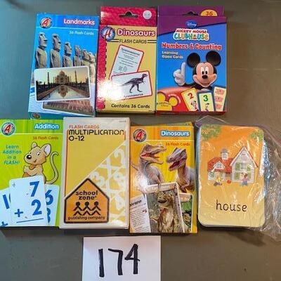 Lot 174 - Learning Cards