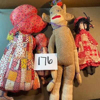 Lot 176 - Holly Hobbie and Sock Monkey