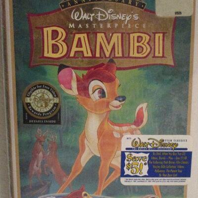 #14 Disney's Bambi VHS new in sealed plastic