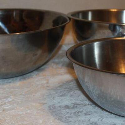 #24 Stainless Steel Mixing Bowls