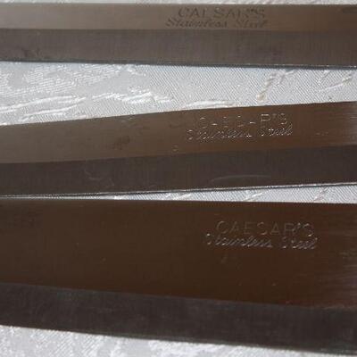 #30 Caesar's Stainless Steele knives