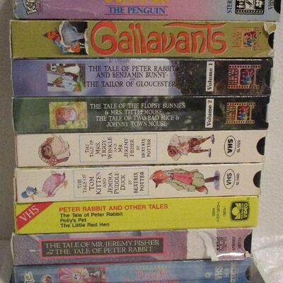 #41 Children's VHS and One cassette tape