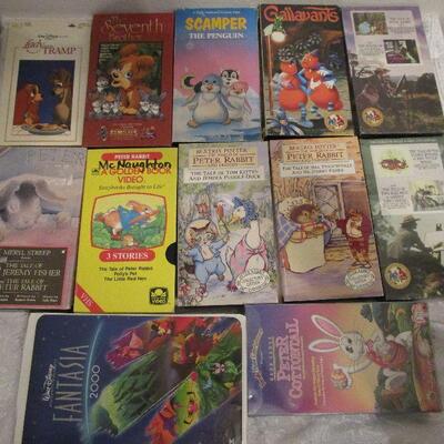 #41 Children's VHS and One cassette tape