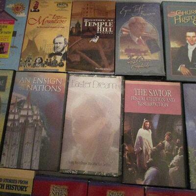 #49 Religious VHS tapes