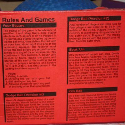 #65 Baden Playground Ball, bats, balls