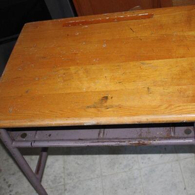 #75 Child's school desk