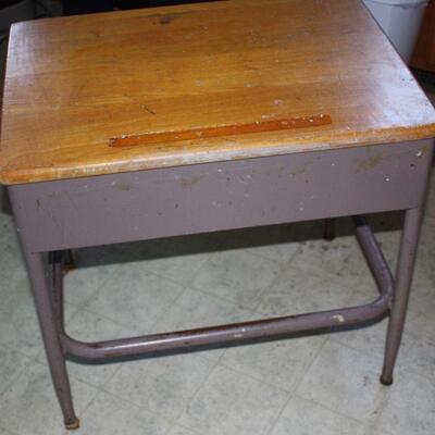 #75 Child's school desk