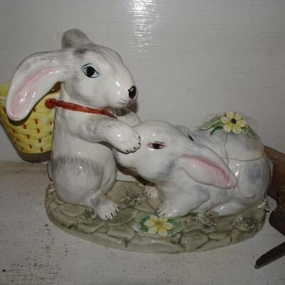 Easter Bunny Trivet, Holiday Decoration 