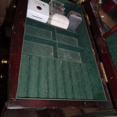 Solid Wood Jewelry Box - approximate 24