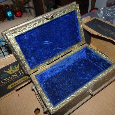 Brass Jewelry Box 