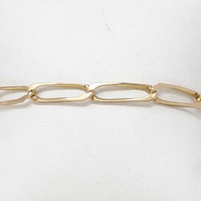 #116 • 14k Gold Bracelet- 9.8g