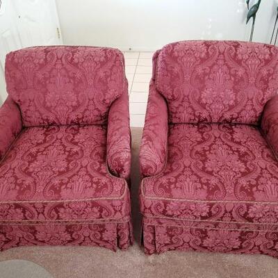 #1004 • 2 Accent Arm Chairs