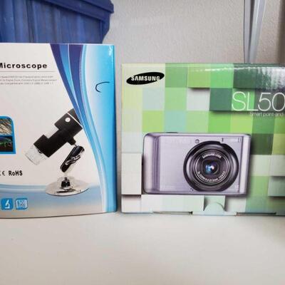 #5012 â€¢ Samsung SL502 Camera And Digital Microscope