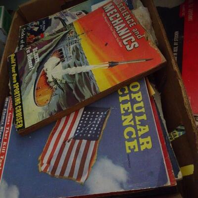Vintage Popular Science / Mechanic Books - approximately 8-10 Great Old Articles 