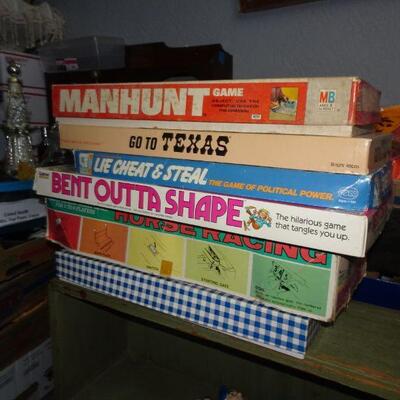 Old Board Games (6) 