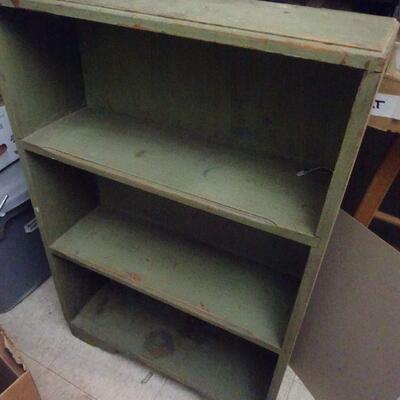 Small Green Bookshelf - LOCAL PICKUP ONLY