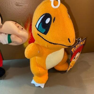Lot 187 - Pokemon and Papa Murphy Plush 