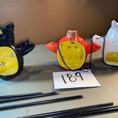 Lot 189 - Halloween Lanterns