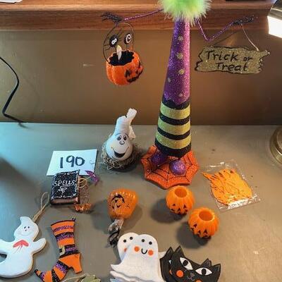 Lot 190 -  Halloween Misc. 