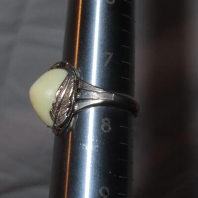 Sterling Feather Ring